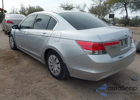 2011 Honda Accord 2.4 Lx z USA, uszkodzony, nr VIN 1HGCP2E31BA134991